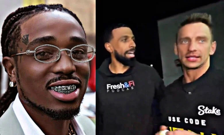 Quavo Faces Racist Comment from Vitaly Following $300K Theft Allegations: 'Of course bl*ck people thing.'
