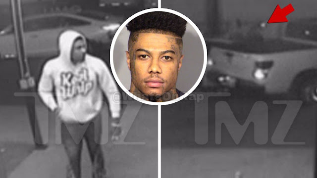 TMZ has released the footage of Blueface shooting into a truck