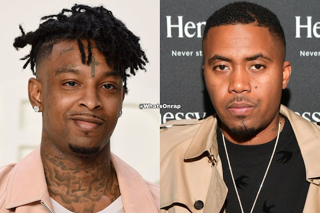 21 Savage says he & Nas were planning to collaborate before recent backlash