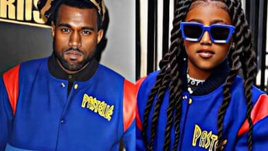 Kanye West and North Hold Hands in Dubai, Ye Smiles and Engages with Fans - WhatsOnRap Kanye West and North