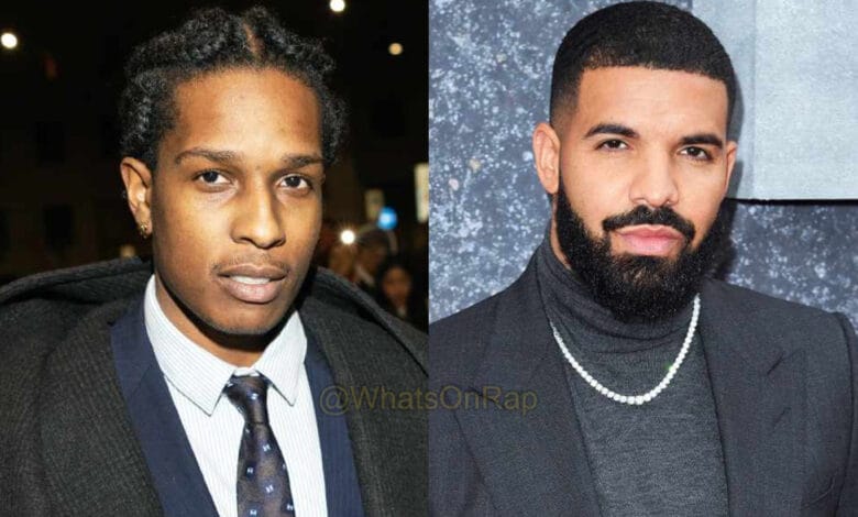 A$AP Rocky Seemingly Disses Drake on Latest Track “Trunks” A$AP Rocky Sparks Drake Diss Rumors with “Trunks” Lyrics Referencing Fake Muscles and Canada Dry