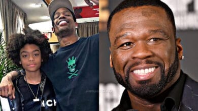 50 Cent Shares Humorous Reaction to Son's Music Request Following Energetic Travis Scott Concert | WhatsOnRap 50 Cent