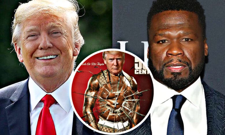 50 Cent Alters Trump Image for "Many Men" Performance After Pennsylvania Shooting 50 Cent Pays Tribute to Trump with