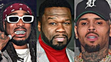 50 Cent Urges Quavo to Respond to Chris Brown