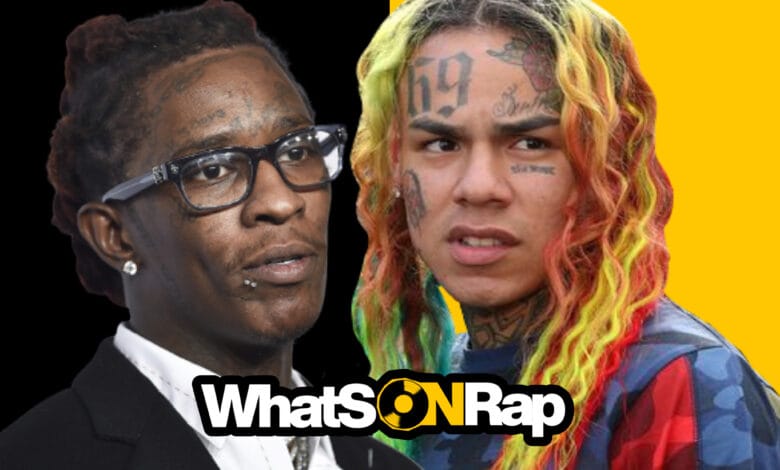 6ix9ine Previews New Snippet of Young Thug Diss Track Amid Snitching Allegations 6ix9ine Previews Young Thug Diss Track Following Leaked Jail Calls and Snitching Controversy