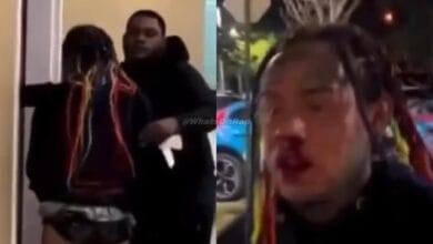 New Footage Of the Aftermath Of 6ix9ine Getting Jumped Surfaces - WhatsOnRap Tekashi 6ix9ine Locked Away in Room for Safety by Gym Staff After Beatdown