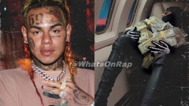 6ix9ine Shares Address Online & Posts Video With $1 Million on Him - WhatsOnRap Tekashi 6ix9ine taunted anybody wanting to come for him or his money, claiming he was traveling to New York alone with $1 Million cash.