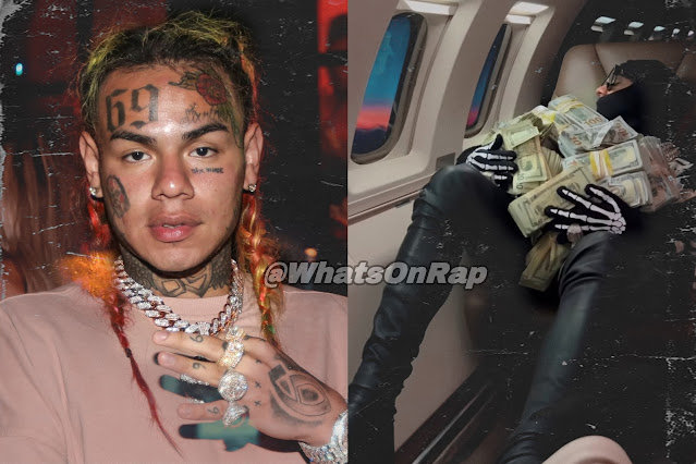 Tekashi 6ix9ine taunted anybody wanting to come for him or his money, claiming he was traveling to New York alone with $1 Million cash.