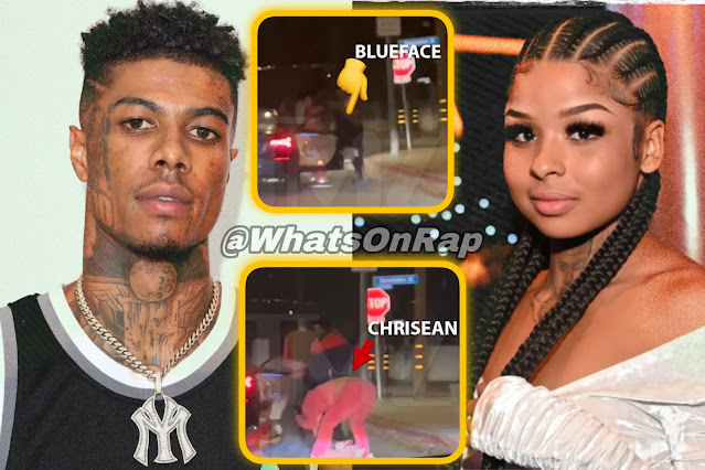 Chrisean Rock Got Into A Physical Altercation While Trying To Get Blueface In Her Car - WhatsOnRap Chrisean Rock Fights Two Women While Trying to Get Blueface in Her Car, Chrisean Rock gets into Physical Altercation while pregnant with Blueface’s baby