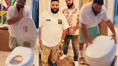 Drake Gifts DJ Khaled Four Futuristic Toilets For His Birthday - WhatsOnRap Drake Gifts DJ Khaled Four Futuristic Toilets For His Birthday