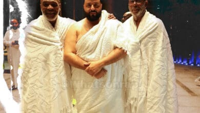 DJ KHALED PERFORMED UMRAH WITH MIKE TYSON IN MAKKAH - WhatsOnRap DJ Khaled headed to MECCA with Mike Tyson and Father Of Tyson.