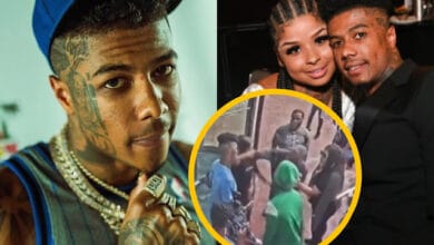 New Footage Shows Chrisean Rock’s Dad Hit Blueface First New Footage Shows Chrisean Rock’s Dad Hit Blueface First