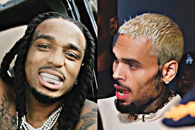 Quavo Responds to Chris Brown's Diss with 'Tender' Single, Reigniting Feud on Fiery New Tracks | WhatsOnRap Chris Brown and Quavo