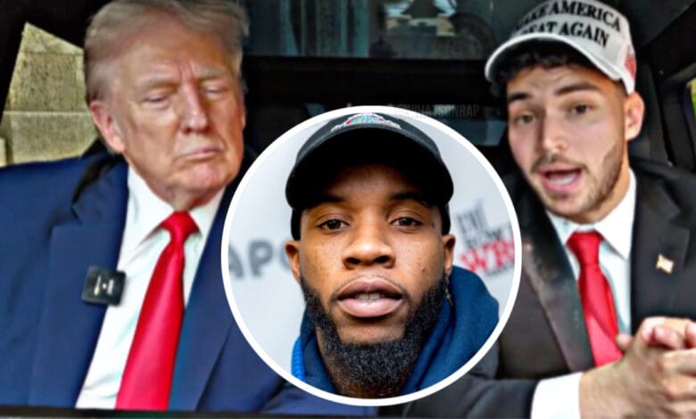 Adin Ross Asks Trump to Pardon Tory Lanez During Livestream