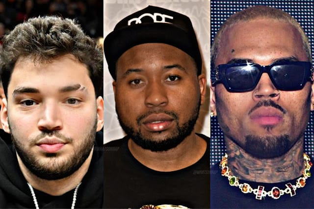 DJ Akademiks & Adin Ross React to Chris Brown's Fiery Diss Track Aimed At Quavo | WhatsOnRap DJ Akademiks & Adin Ross React to Chris Brown