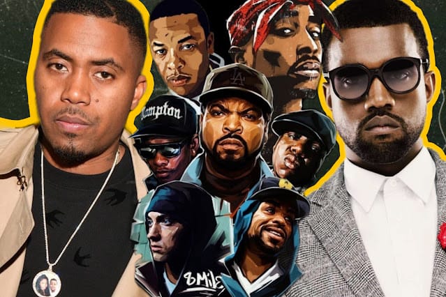 All-Star Hip Hop: Where Legends Collide Diverse Group of Hip Hop Artists Collaborating on Stage