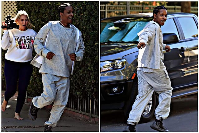 A$AP Rocky Avoids Question About Drake Dissing Him And Rihanna While Outrunning Interviewer - WhatsOnRap A$AP Rocky