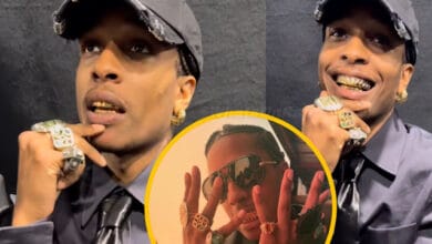 A$AP Rocky Gets a 4 Letter R Ring Representing Him, Rihanna, and Their Children RZA & Riot A$AP Rocky Flaunts Custom Quadruple R Ring Honoring Rihanna and Their Children at Milan Fashion Week