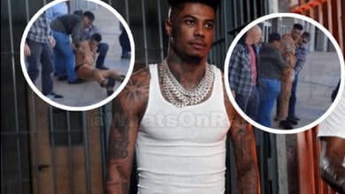 FOOTAGE SHOWS BLUEFACE ARRESTED FOR ATTEMPTED MURDER IN FROUNT OF CHRISEAN ROCK - WhatsOnRap FOOTAGE SHOWS BLUEFACE ARRESTED FOR ATTEMPTED MURDER IN FROUNT OF CHRISEAN ROCK