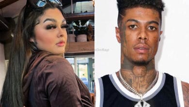 Blueface Supports Baby