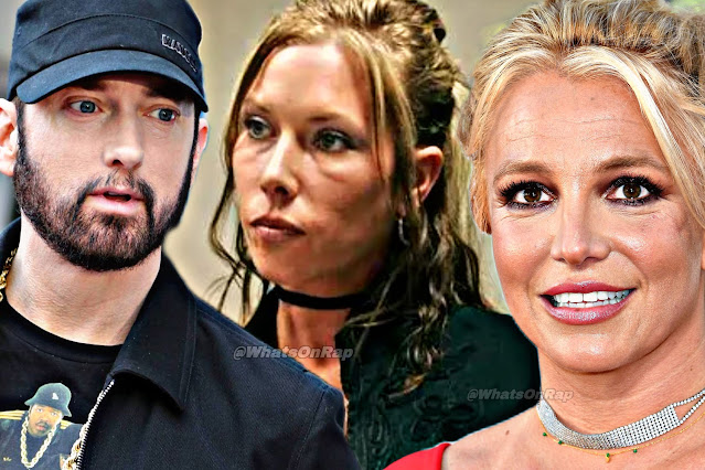 Britney Spears Mentions Eminem's Ex-Wife 'Kim' in Her Latest Book, 'The Woman in Me' - WhatsOnRap Britney Spears Mentions Eminem