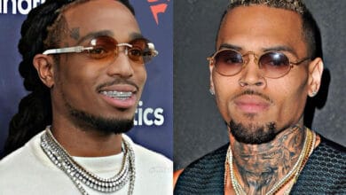 Chris Brown Responds to Viral Video of Him and Quavo Sitting Together at Paris Fashion Week