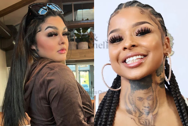 blueface baby mama call out chrisean rock