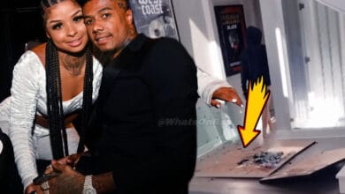 Chrisean Rock damages and attempts to set fire to Blueface's house - WhatsOnRap Chrisean Rock destroying Blueface