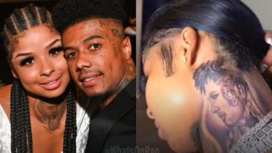 Chrisean Rock Gets Her SEVENTH Tattoo Of Blueface Following Recent Break Up - WhatsOnRap Chrisean Rock Gets Her SEVENTH Tattoo Of Blueface Following Recent Break Up - WhatsOnRap