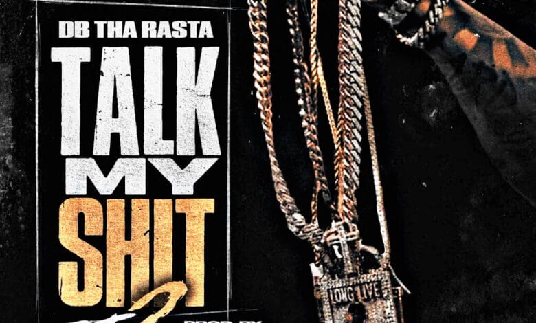 DB Tha Rasta performing live, representing Midwest hip-hop with passion and lyrical grit.