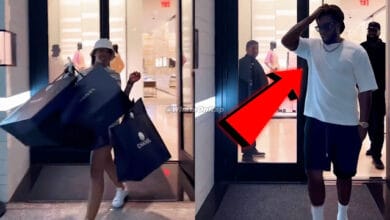 Diddy's Stressed Expression Goes Viral During Shopping With Yung Miami - WhatsOnRap Diddy and Yung Miami enjoying a luxury shopping spree together, showcasing their chemistry and opulent lifestyle.
