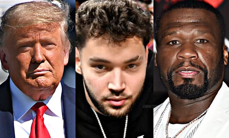 Trump Walks Out to 50 Cent’s