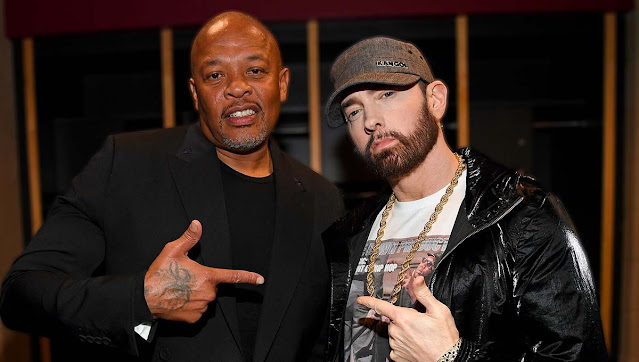 Dr. Dre Officially Inducts Eminem Into Rock and Roll Hall of Fame - WhatsOnRap Dr. Dre Officially Inducts Eminem Into Rock and Roll Hall of Fame