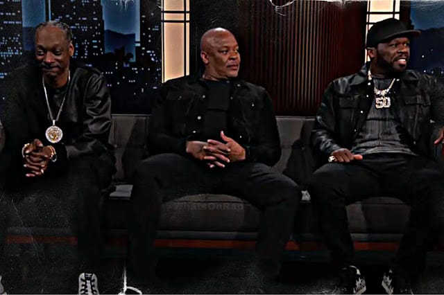 Dr. Dre, Snoop Dogg & 50 Cent Discuss Snoop's 'Missionary' Album on Jimmy Kimmel, 50 Cent Reveals He's Featured on The Album Dr. Dre and Snoop Dogg Tease