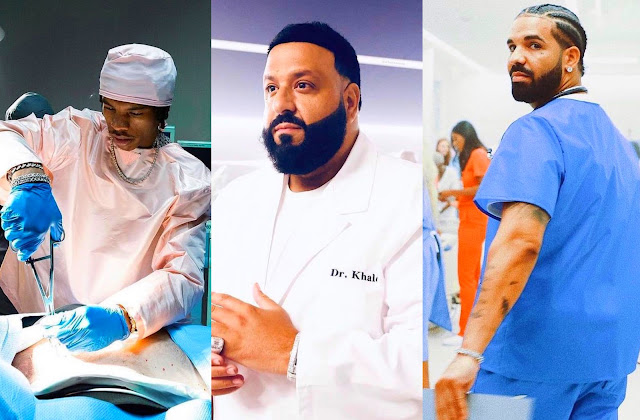 DJ KHALED, DRAKE, AND LIL BABY Appear AS HERO HOSPITAL WORKERS IN THE VIDEO