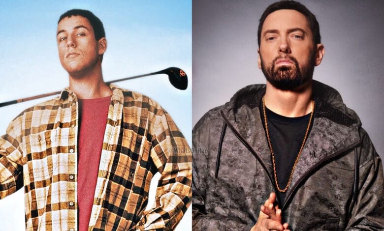 Eminem Joins Happy Gilmore 2 with Adam Sandler