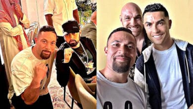 Eminem, Cristiano Ronaldo & More Attend the Fight of the Year: Tyson Fury vs. Francis Ngannou in Riyadh, Saudi Arabia - WhatsOnRap Tyson Fury vs. Francis Ngannou: Clash of Titans Draws Celebrities in Riyadh