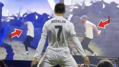 Eminem Pays Tribute to Cristiano Ronaldo with Iconic Siuuu Celebration at Abu Dhabi Show