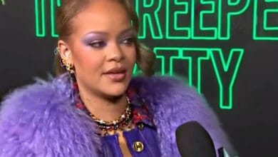 Rihanna Expresses Surprise at Baby Riot Not Having Her Forehead | WhatsOnRap Rihanna