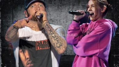 Eminem Reacts To Emma's Performance of "Mockingbird" At The Voice Kids - WhatsOnRap Eminem reacts to Emma singing “Mockingbird” at The Voice Kids