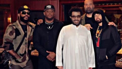 Eminem Joins Boxing Legends at Ngannou vs. Fury Showdown in Riyadh