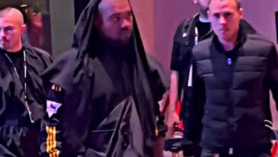 Kanye West Joins Eminem in Saudi Arabia for Epic Fury vs. Ngannou Fight Tonight - WhatsOnRap Kanye West Joins Eminem at Tyson Fury vs. Ngannou Fight in Riyadh