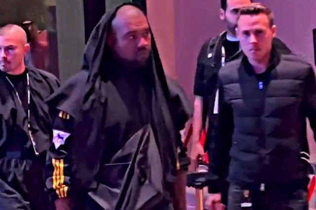 Kanye West Joins Eminem at Tyson Fury vs. Ngannou Fight in Riyadh