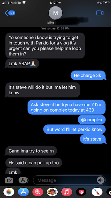 Lil Durk Lookalike Perkioo Calls Out 6ix9ine ig beef