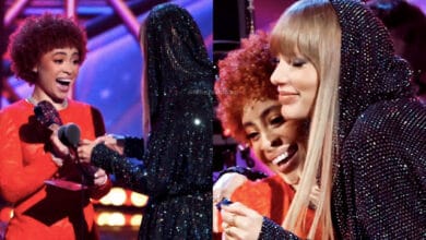 Ice Spice stole the show at the 2023 iHeartRadio Music Awards, ... both rising artists revealed that Taylor Swift won the trophy.