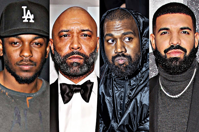 Joe Budden Criticizes Kanye West's Involvement in Drake and Kendrick Lamar's Feud as "Attention Seeking" Joe Budden Slams Kanye West for Interfering in Drake and Kendrick Lamar Beef