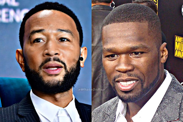 50 Cent Surprises Fans with Special Performance of '21 Questions' Featuring John Legend at Recent Concert | WhatsOnRap John Legend