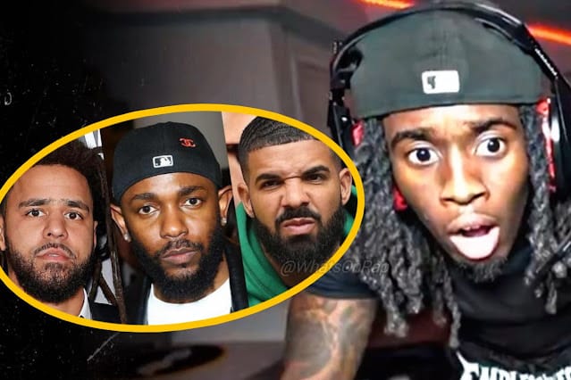 Kai Cenat Reacts to Kendrick Lamar Diss on