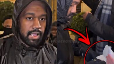 Kanye West Refuses To Use Bunny Pen While Signing Autographs For a Fan Kanye West