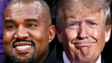 Kanye West Swarmed by Fans During His Unexpected Trump Rally Appearance Kanye West